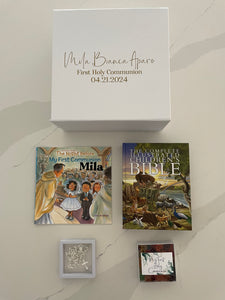 The First Communion Box with Children's Bible