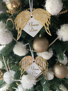 Angel Wing Ornaments