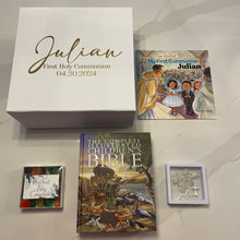 Load image into Gallery viewer, The First Communion Box with Children&#39;s Bible
