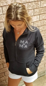 Mama Love 1/2 Zip Sweatshirt