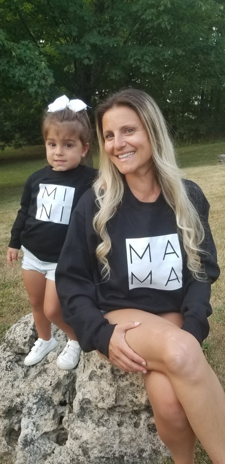 The Mama & Mini Sweatshirt Set