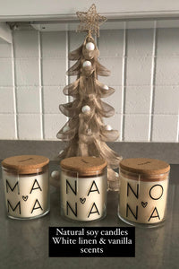 Mama/Nana/Nona Candles