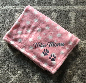 Personalized Pet blankets