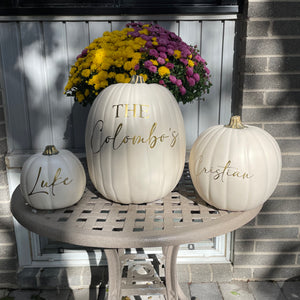 White Pumpkins